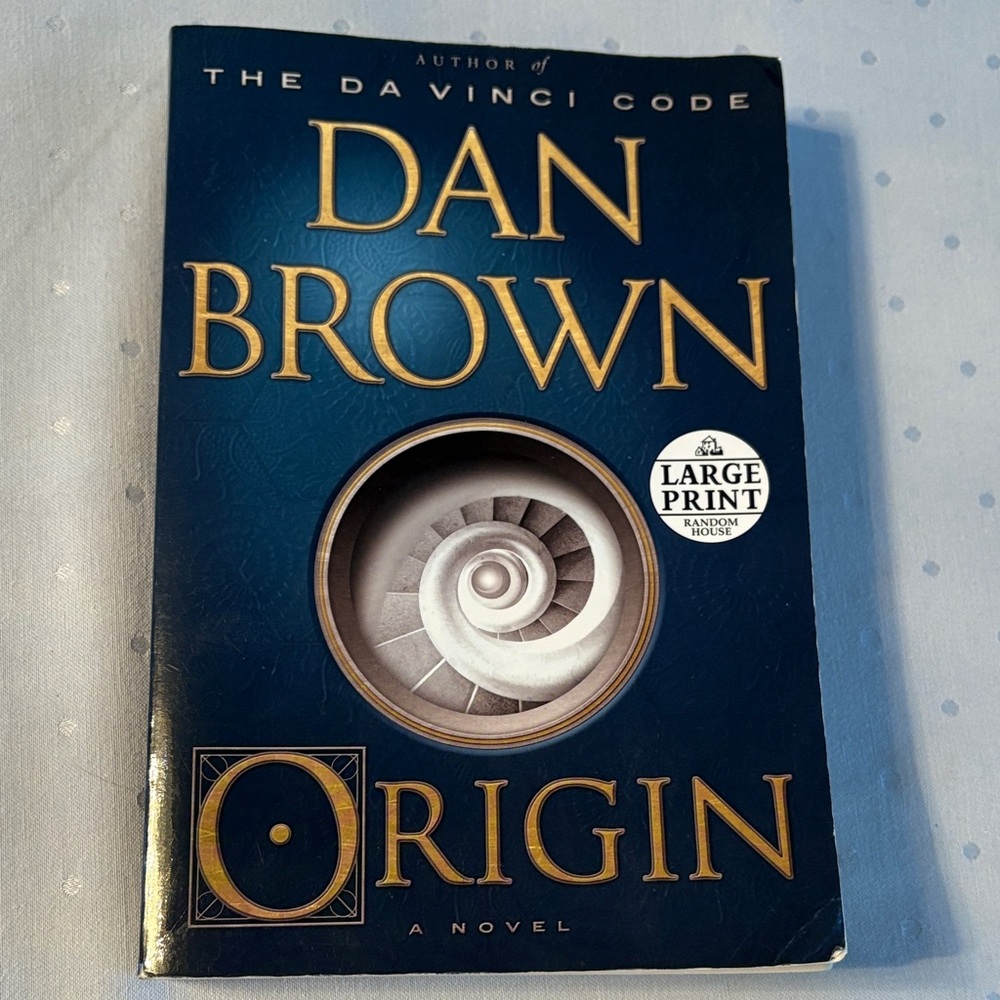 Dan Brown 'Origin' Large Print Book